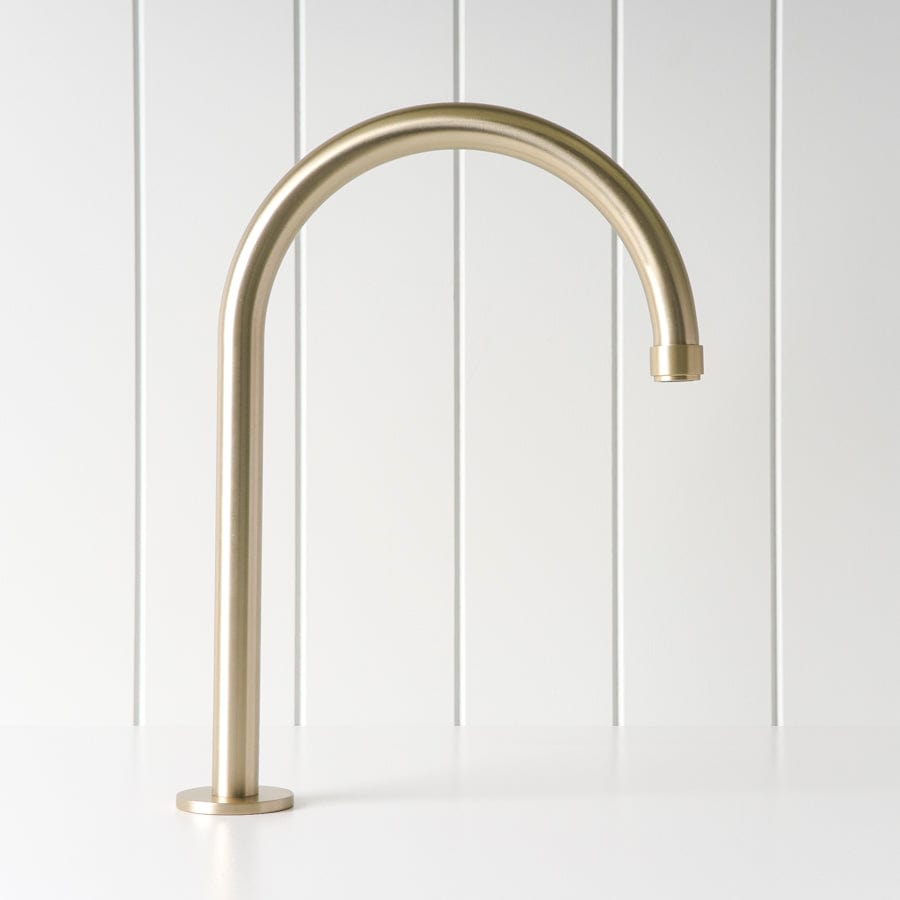 Yabby TAPWARE Melbourne Basin Spout Warm Brushed Nickel