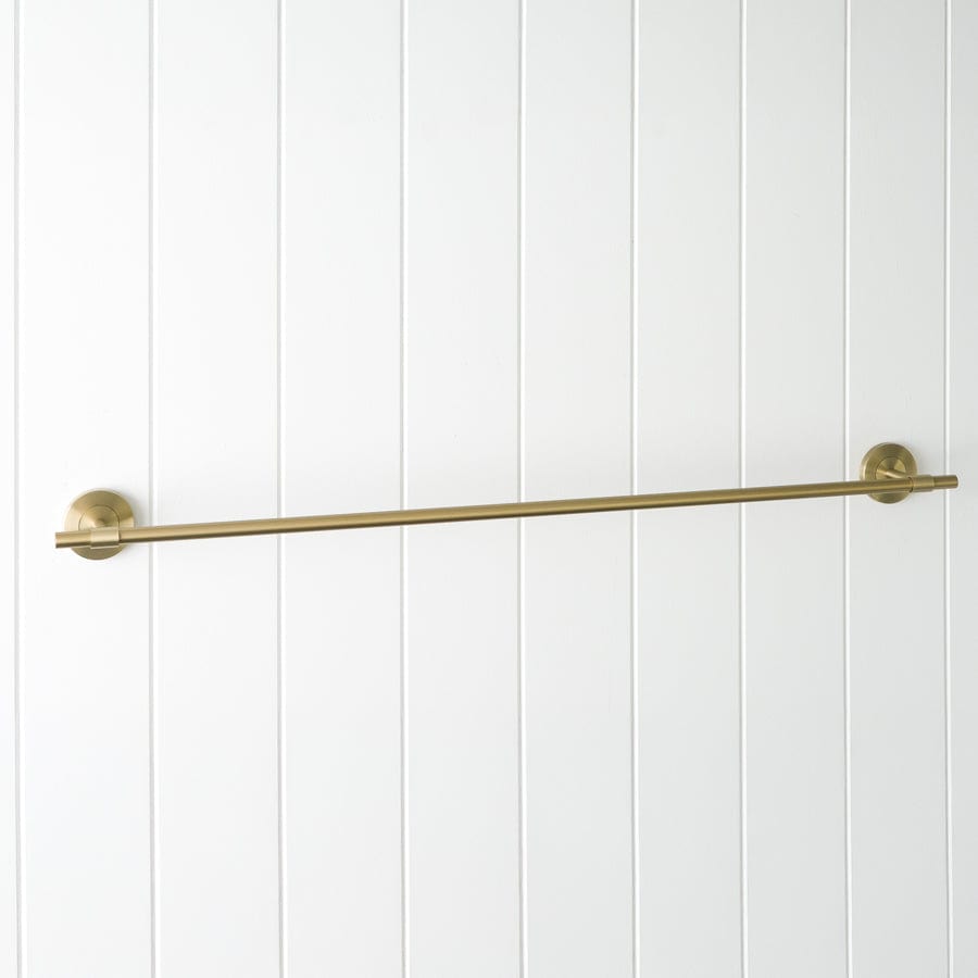 TileCloud TAPWARE Melbourne Towel Rail Warm Brushed Nickel