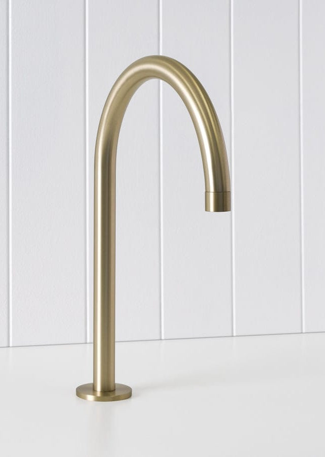 Yabby TAPWARE Sydney Basin Spout Warm Brushed Nickel