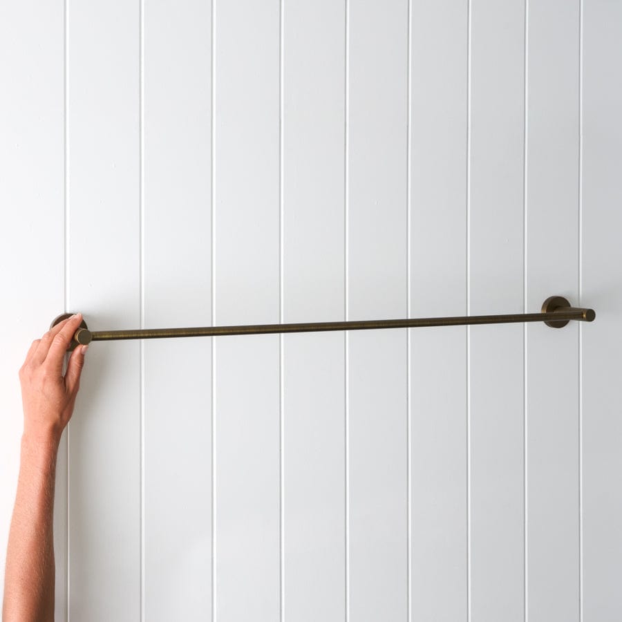 Yabby TAPWARE Sydney Towel Rail 750mm Antique Brass