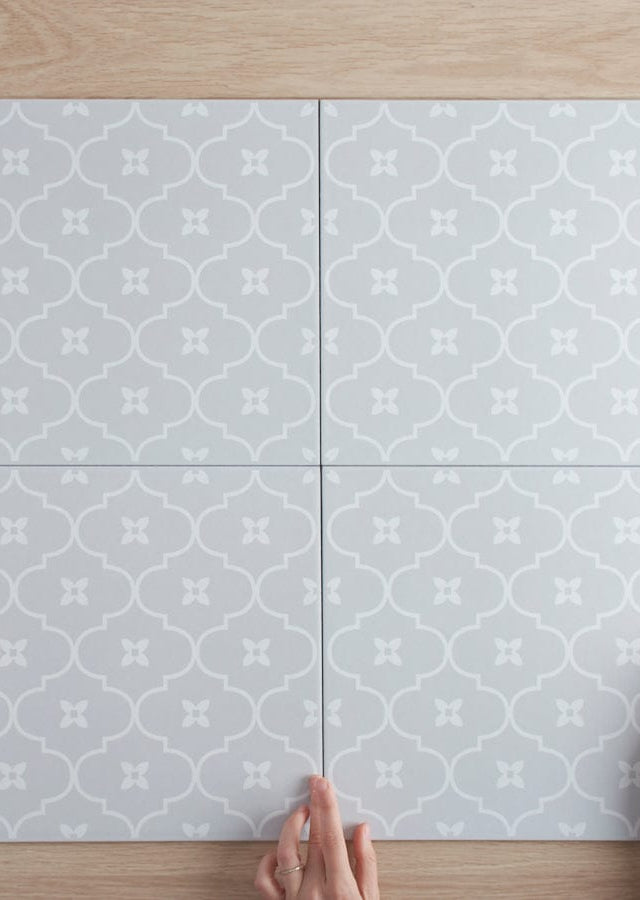 TileCloud TILE Mollymook Grey Encaustic Look Tile