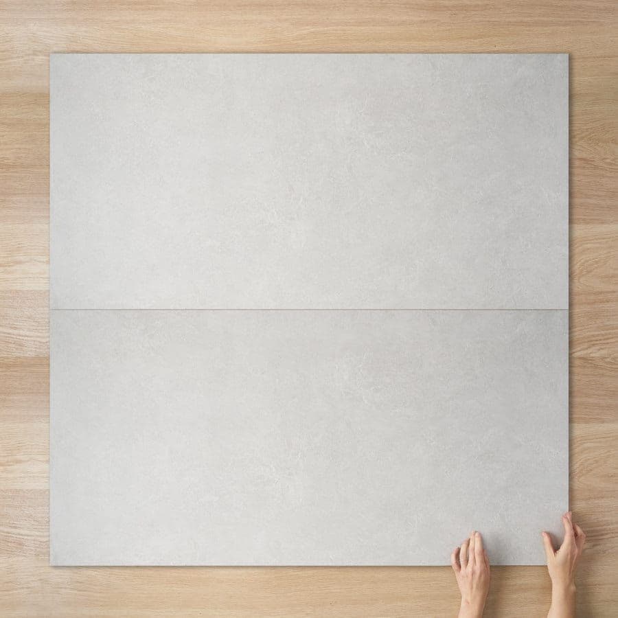 Sydney Matte White Stone Look Tile