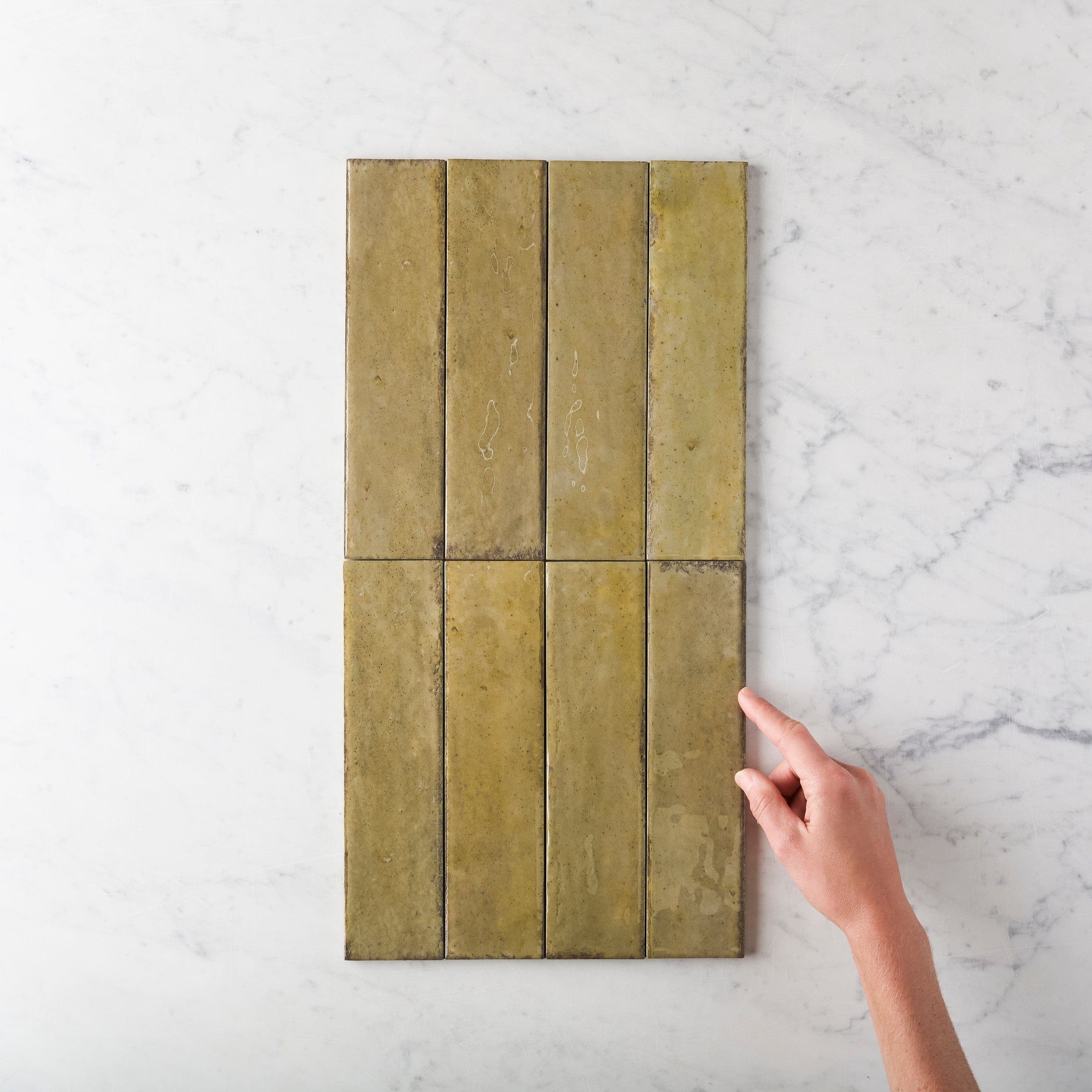 Richmond Gloss Subway Olive Tile