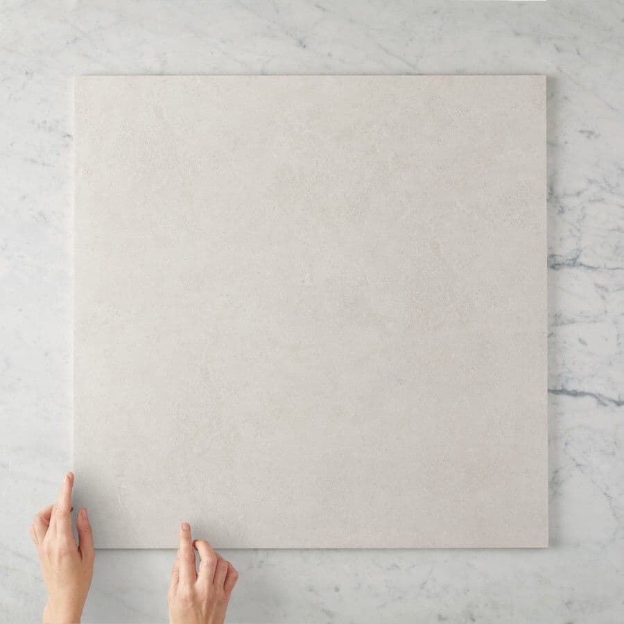 Sydney Matte White Stone Look Tile