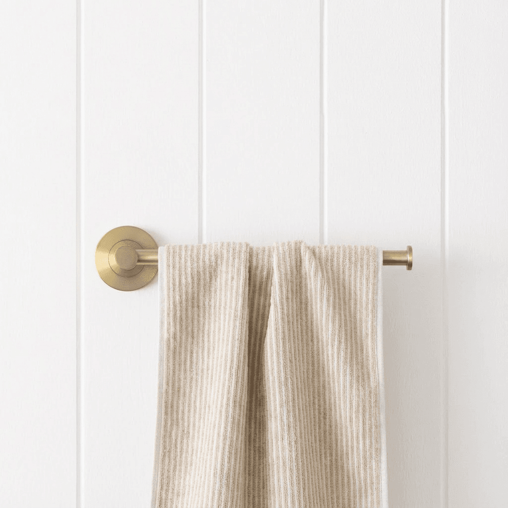 Sydney Hand Towel Holder Warm Brushed Nickel