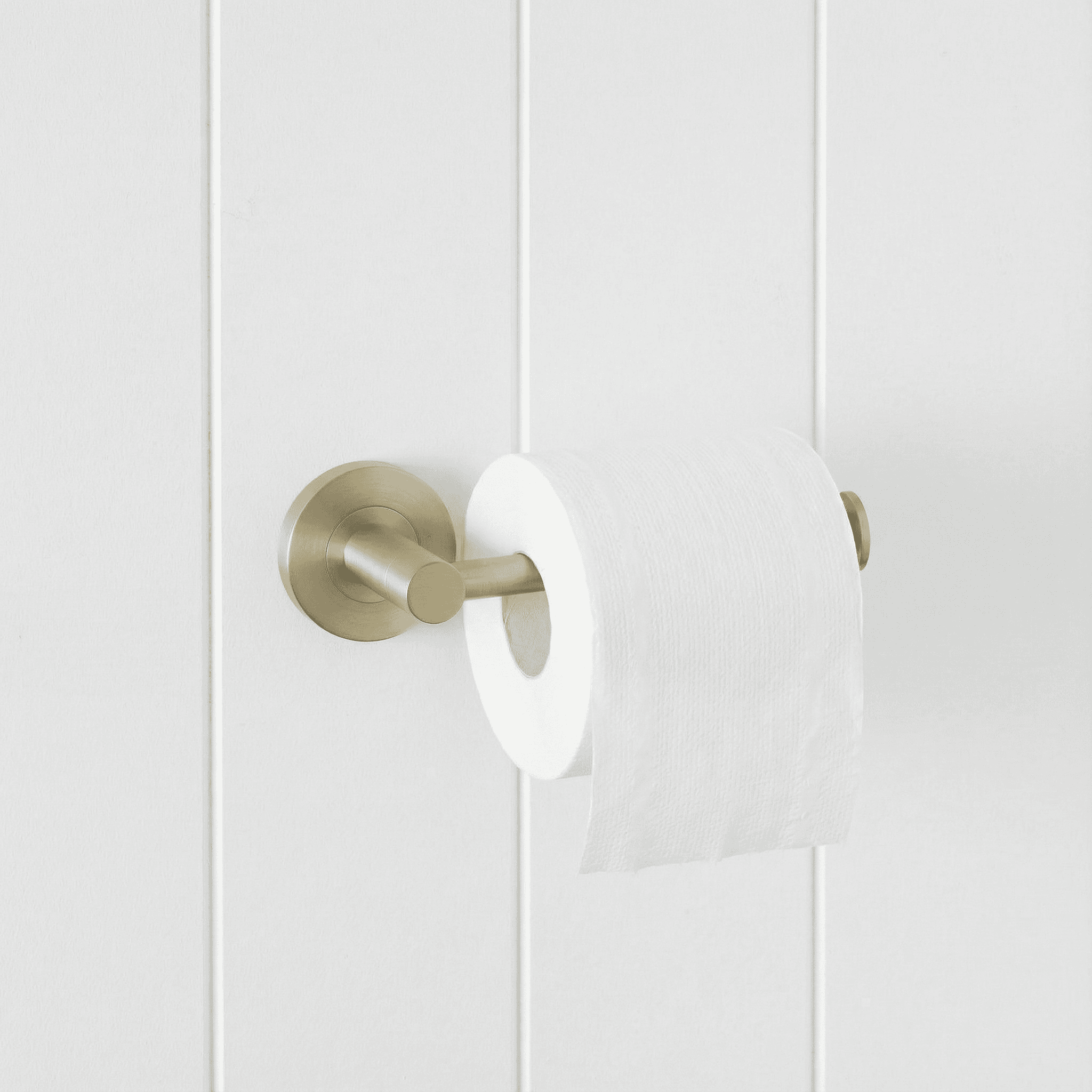 Sydney Toilet Roll Holder Warm Brushed Nickel