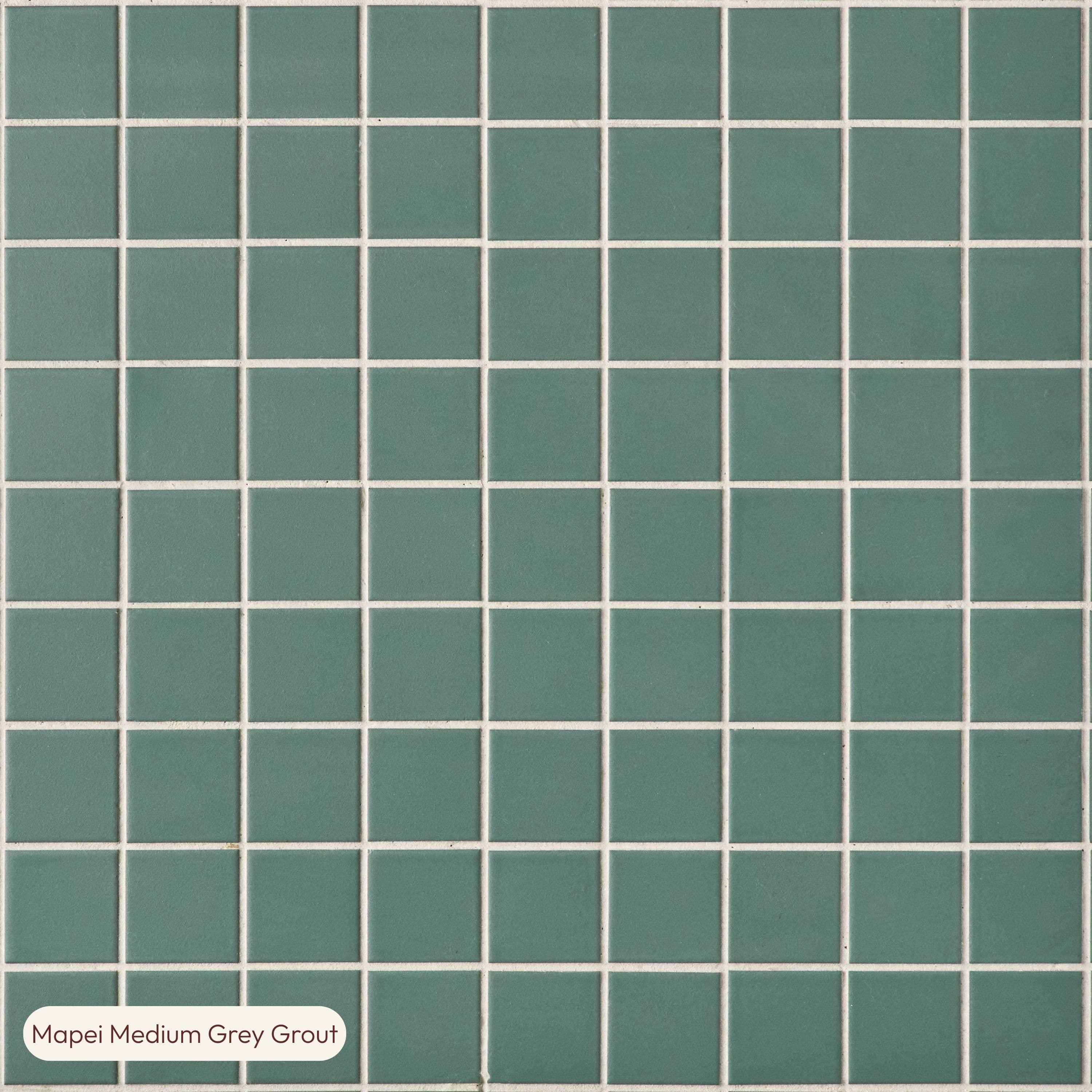 Haddon Green Matte Medium Square Tile