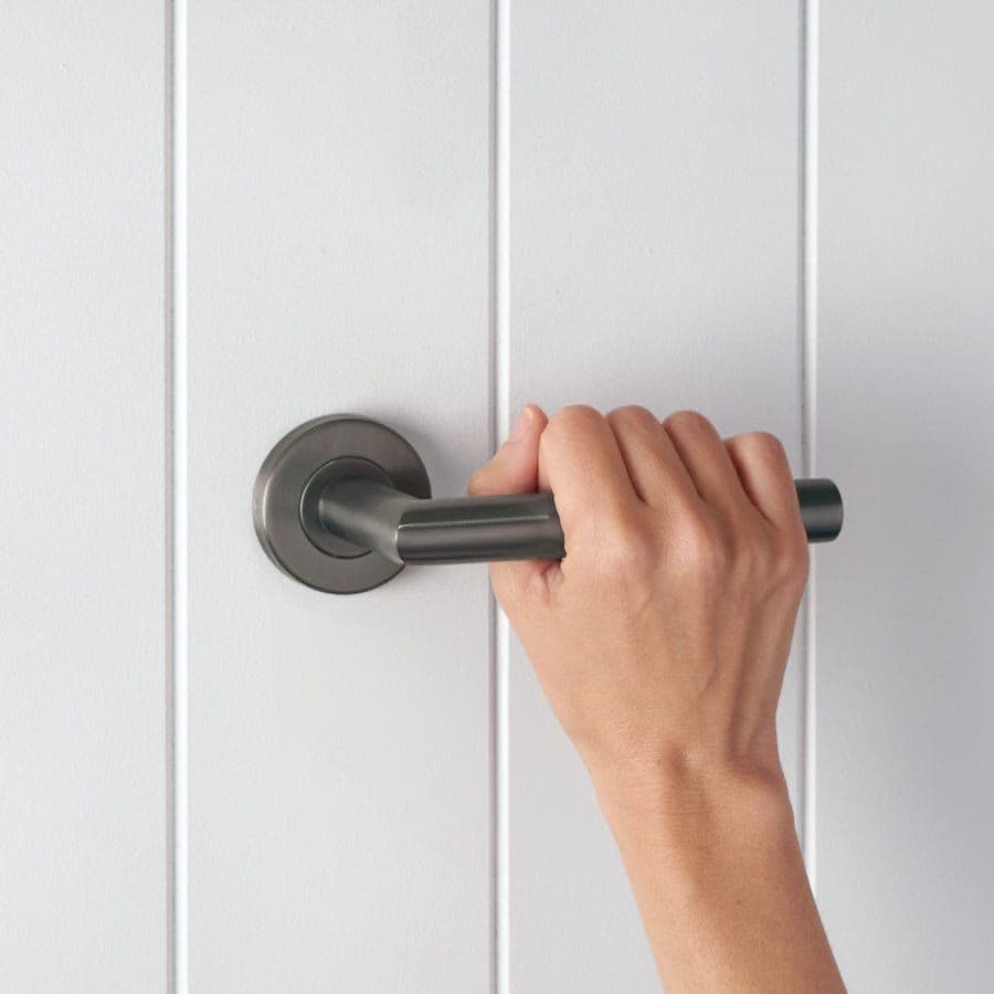 Sydney Door Handle Gunmetal