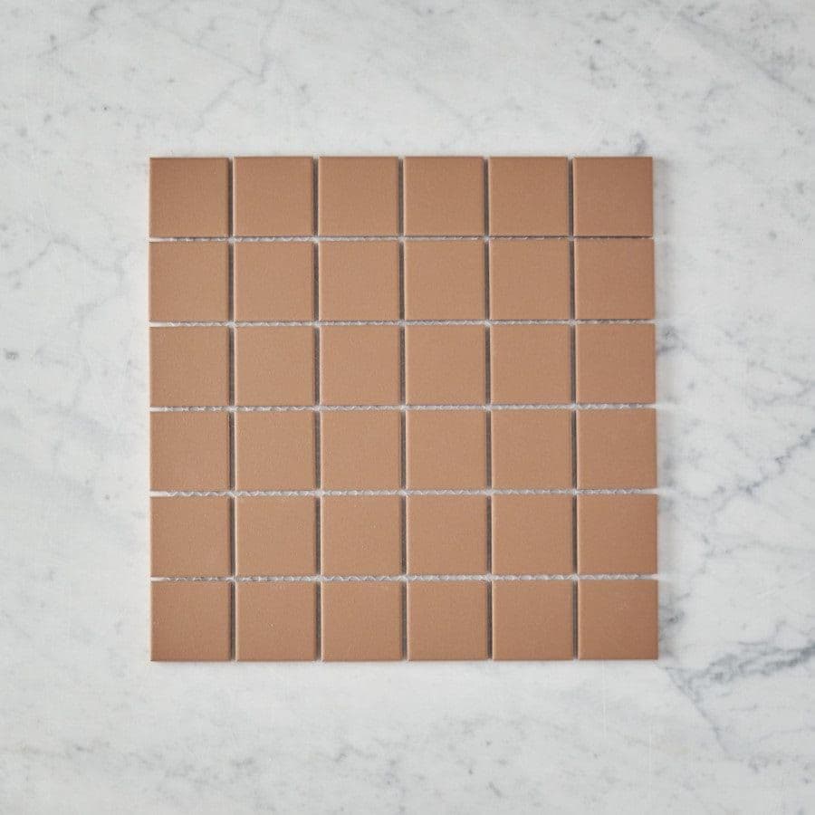 Haddon Terracotta Matte Medium Square Tile