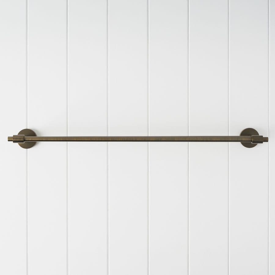 Melbourne Double Towel Rail 600mm Antique Brass
