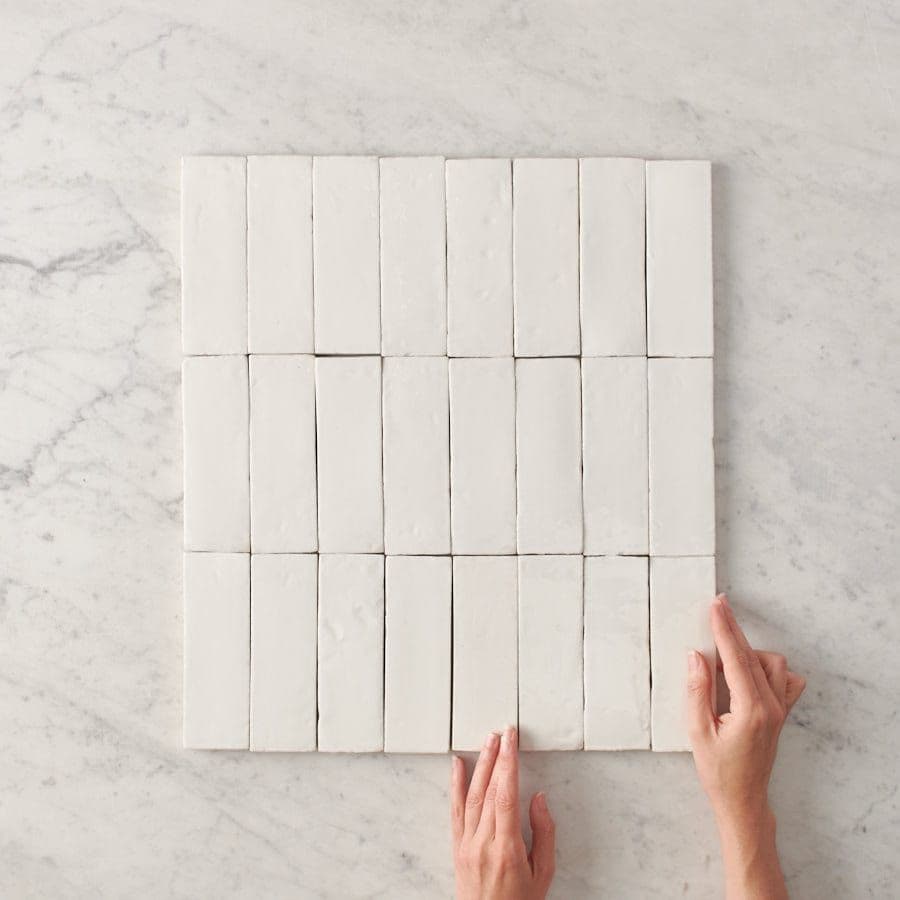Noosa Gloss Zellige White Tile