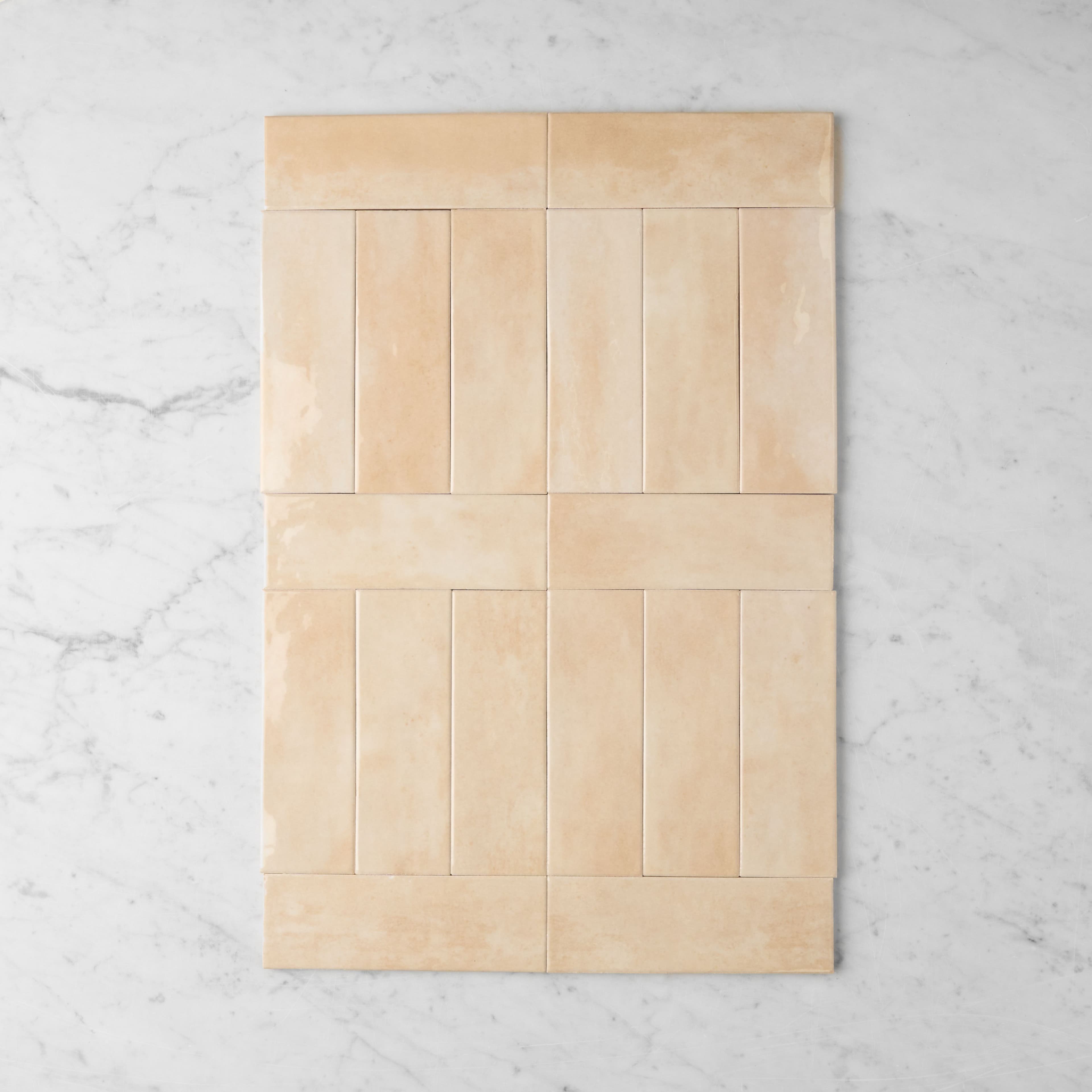 Stanmore Gloss Subway Bone Tile