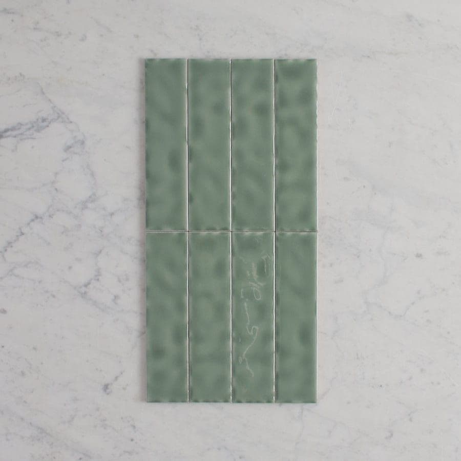 Newport Gloss Mini Subway Jade Green Tile