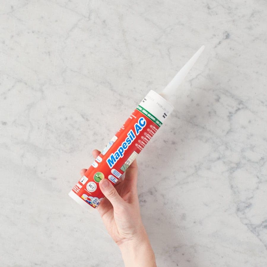 Beige Mapei Silicone Sealant Mapesil AC 310ml Tube