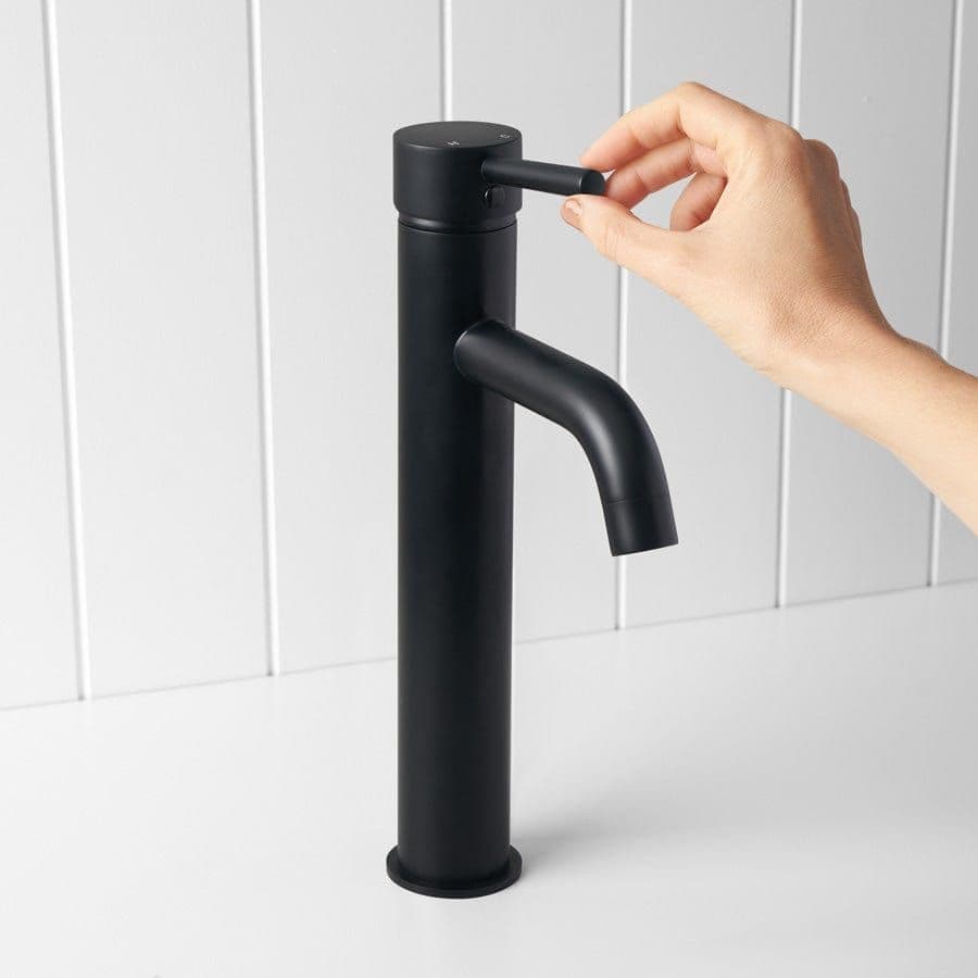 Tall Basin Mixer Matte Black