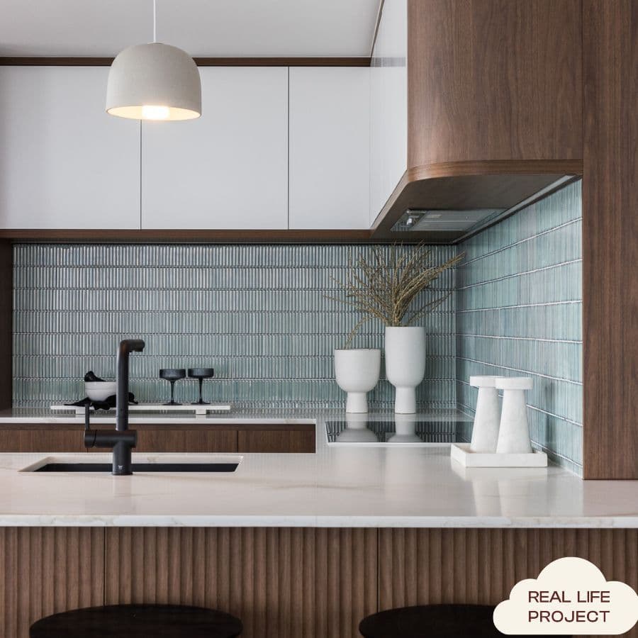 Coogee Antique Sage Green Kit Kat Mosaic Tile