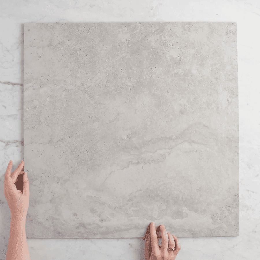 Byron Travertine Look Grey Matte