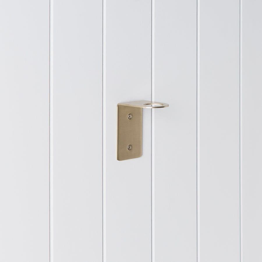 Soap Bottle Holder Warm Brushed Nickel