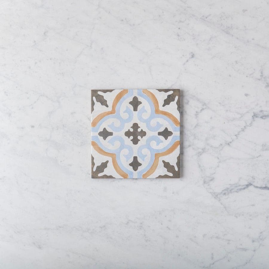 Bourke Beige Encaustic Look Tile