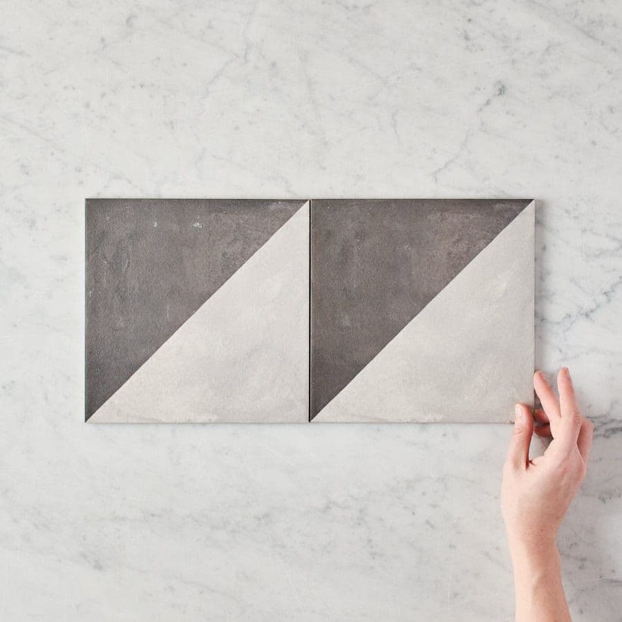 Neds Beach Encaustic Look Square Tile