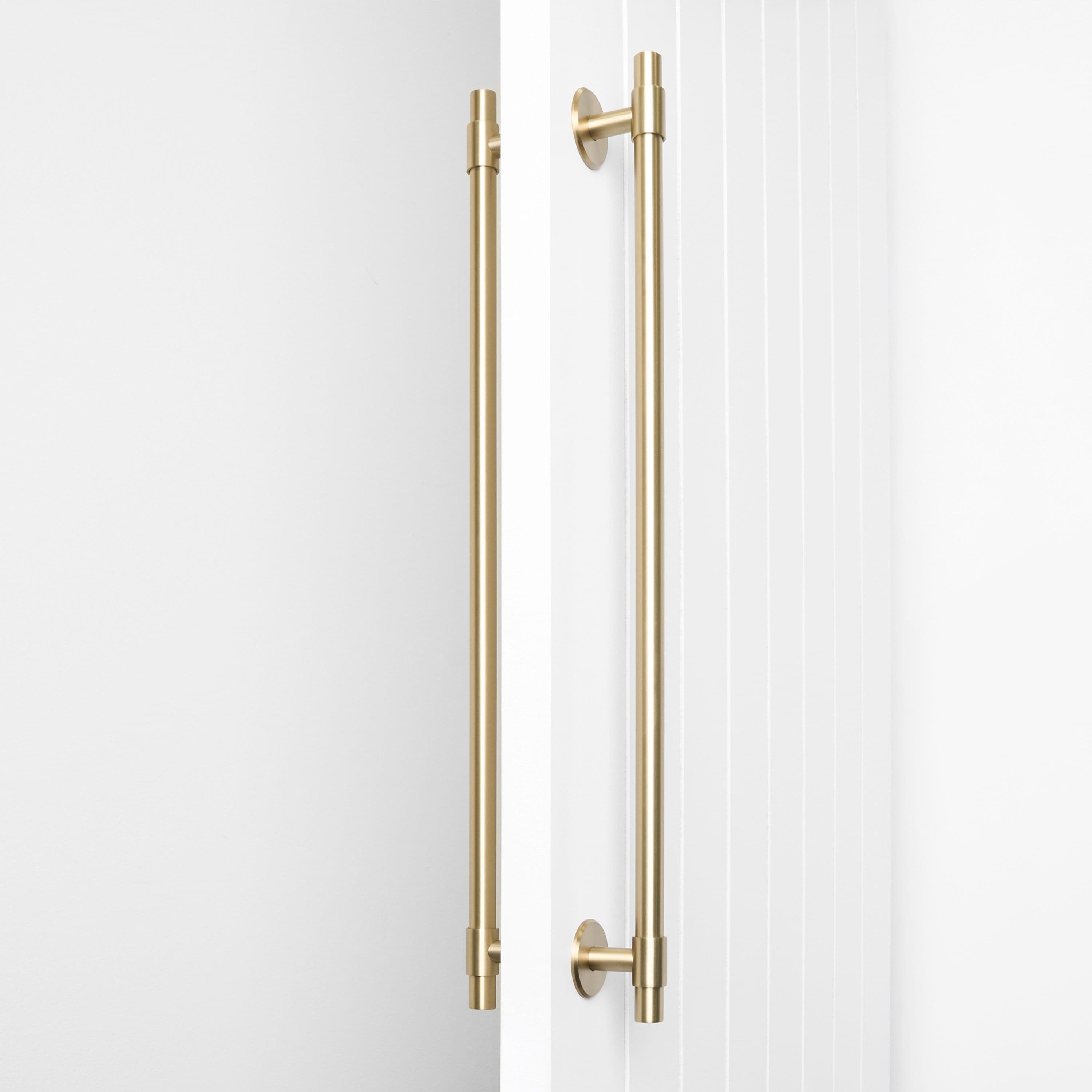 Front Door Double Side Pull Warm Brushed Nickel