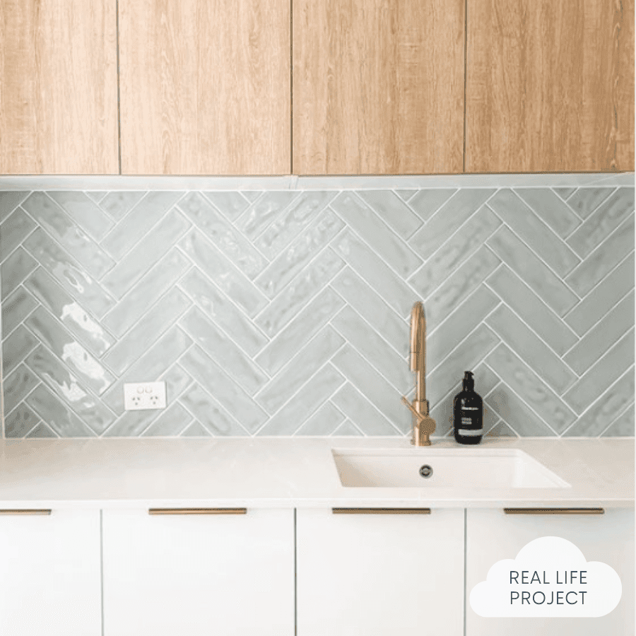 Newport Gloss Subway Sky Blue Tile