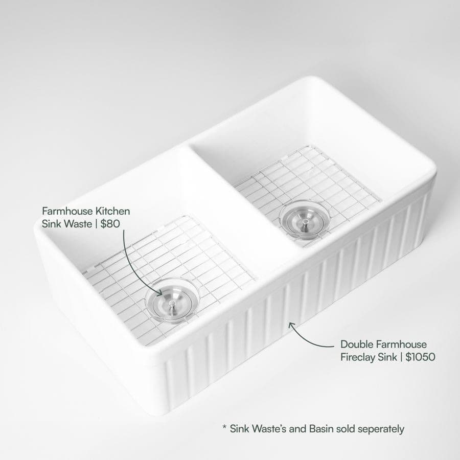 Farmhouse Double Sink Protector