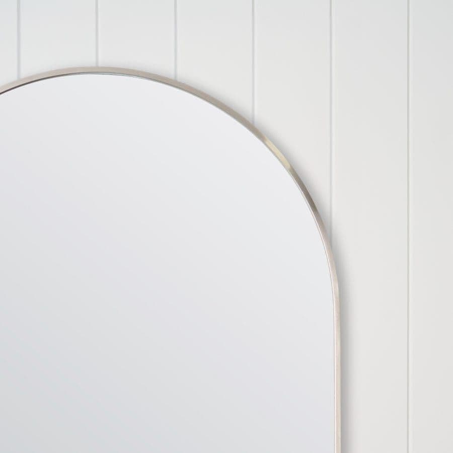 Arch Mirror Warm Brushed Nickel