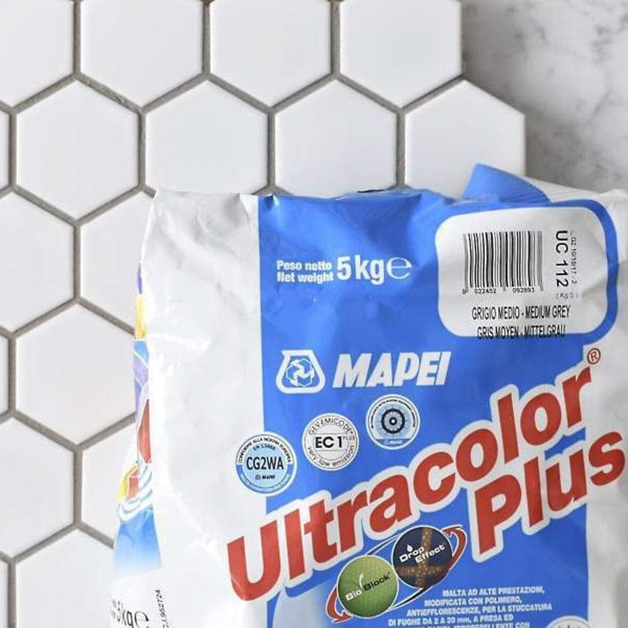 Mapei Grout Ultracolor Plus Medium Grey 5kg Bag