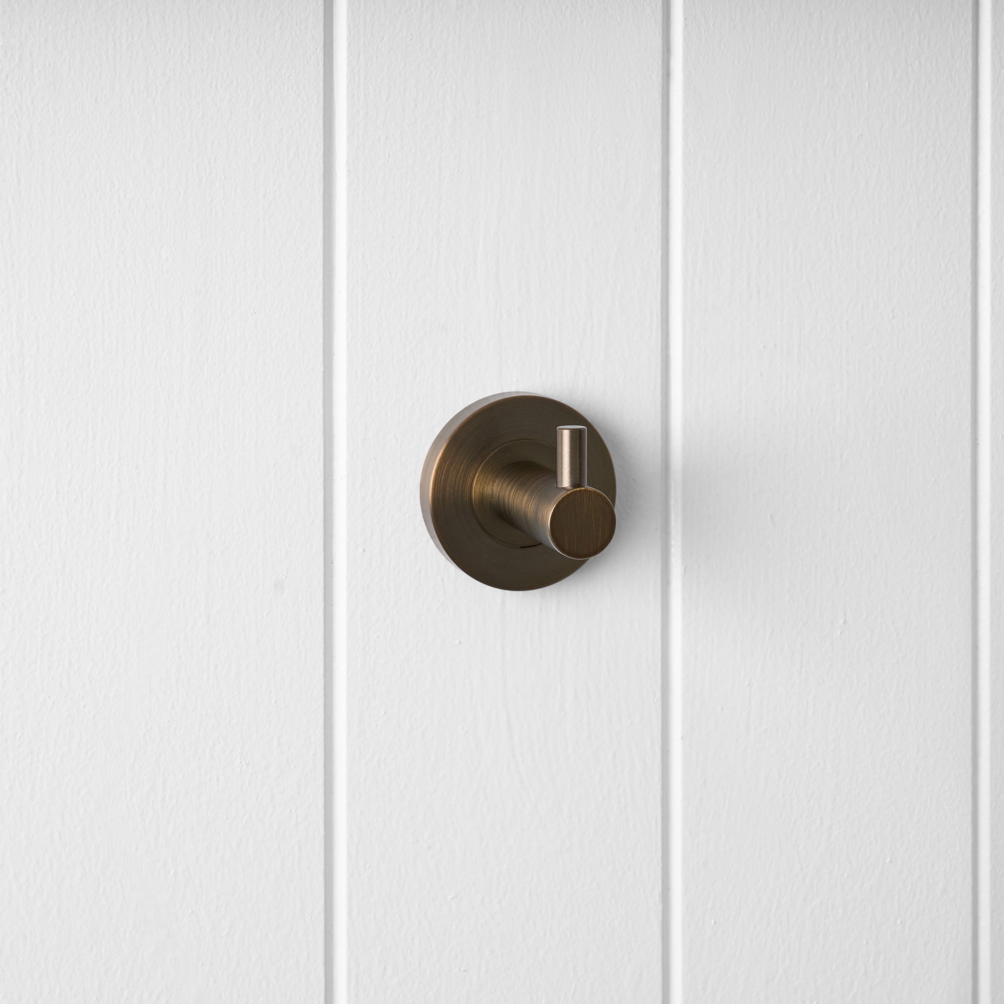 Sydney Robe Hook Antique Brass