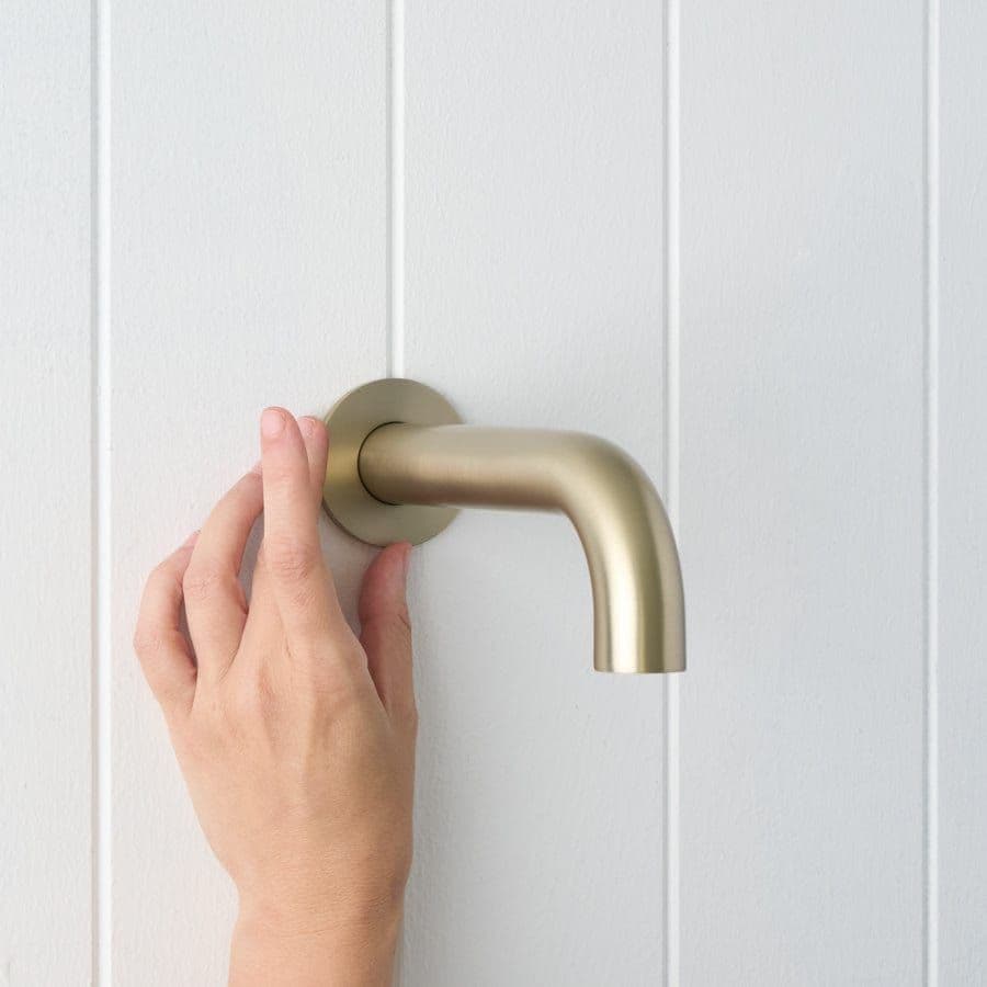 Sydney Wall Spout Warm Brushed Nickel
