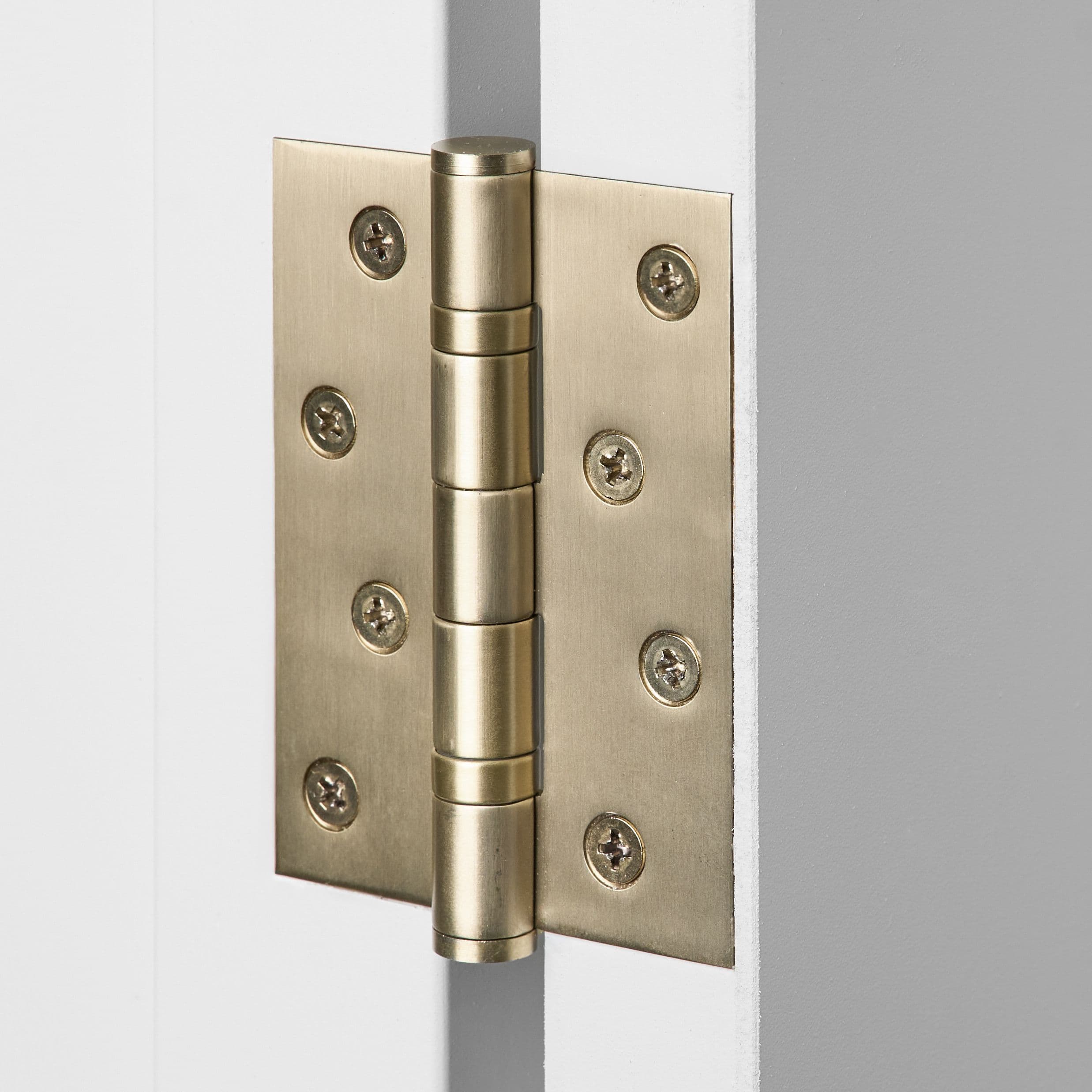 Door Butt Hinge Single Warm Brushed Nickel
