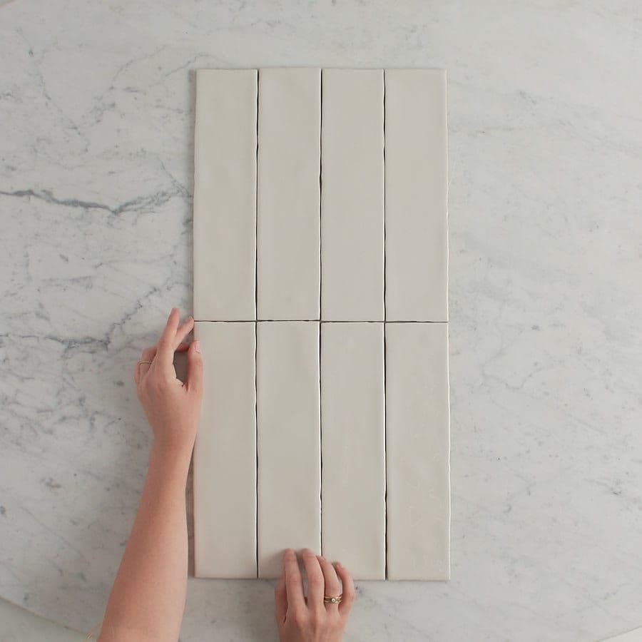 Newport Gloss Subway Bone Tile