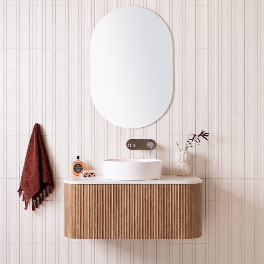 Waverley Vanity 900 Wall Hung Prime Oak