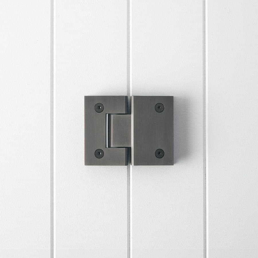 Shower Hinge Glass to Glass Gunmetal