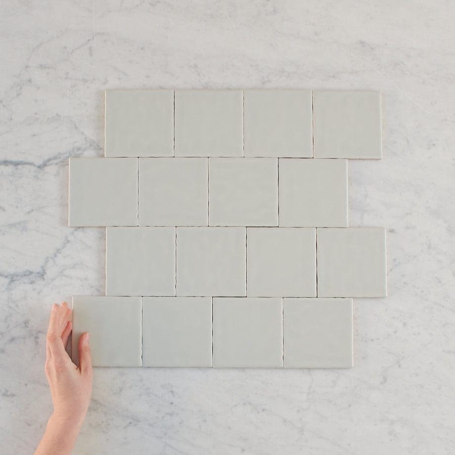 Newport Matte Sage Small Square Tile