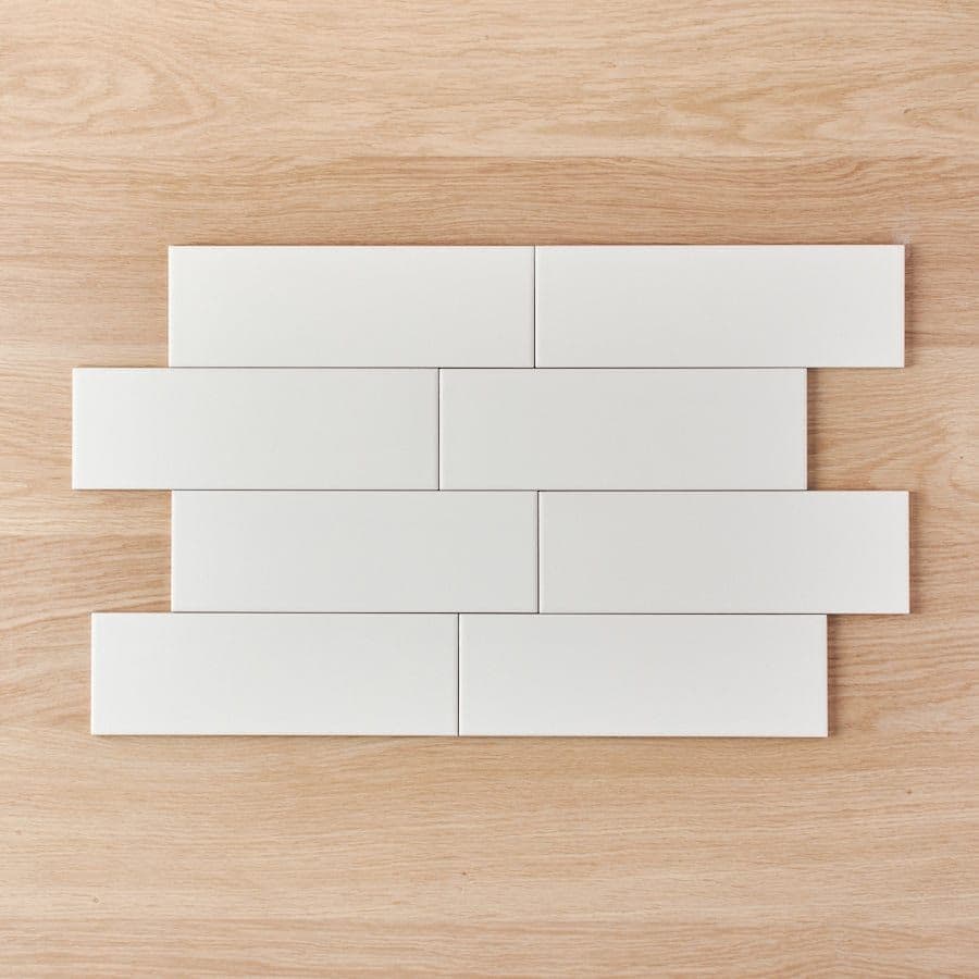 Jindabyne Matte White Tile