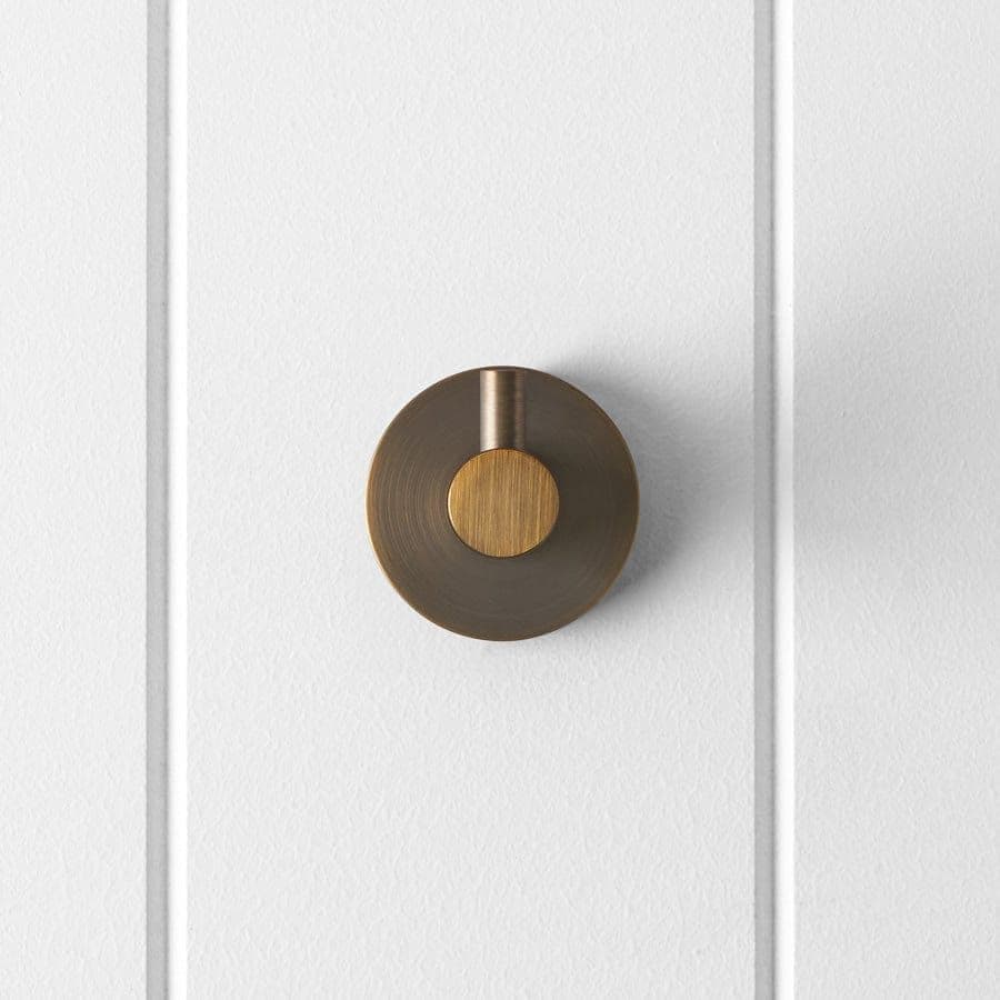 Sydney Robe Hook Antique Brass