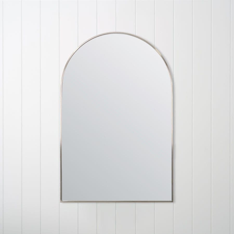 Arch Mirror Warm Brushed Nickel