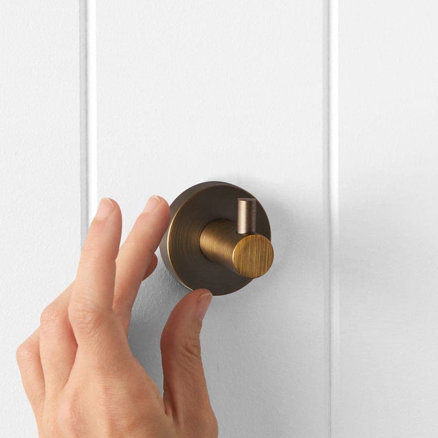 Sydney Robe Hook Antique Brass