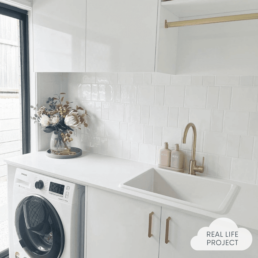 Newport Gloss Square & Subway Pattern Tile