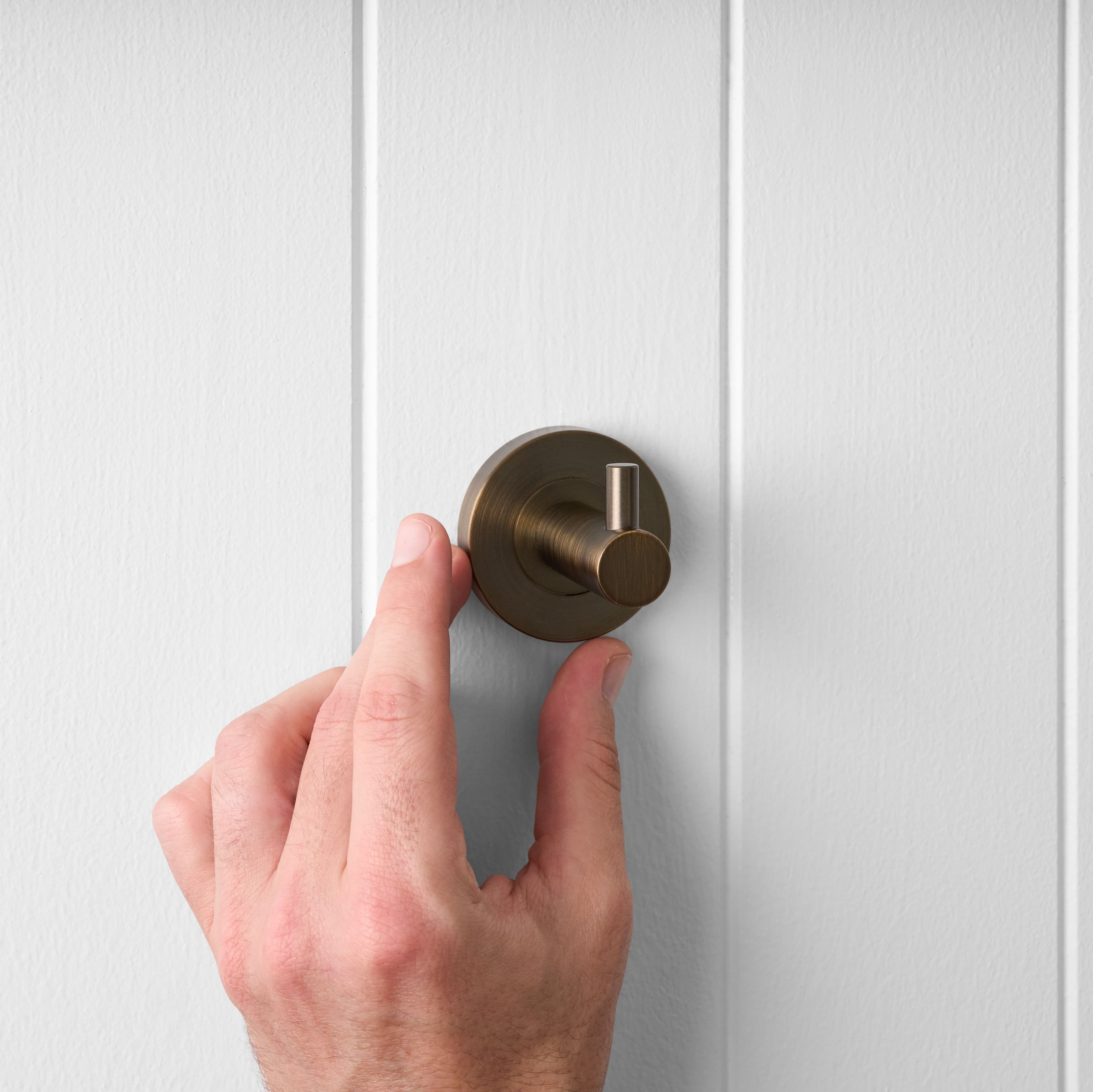 Sydney Robe Hook Antique Brass