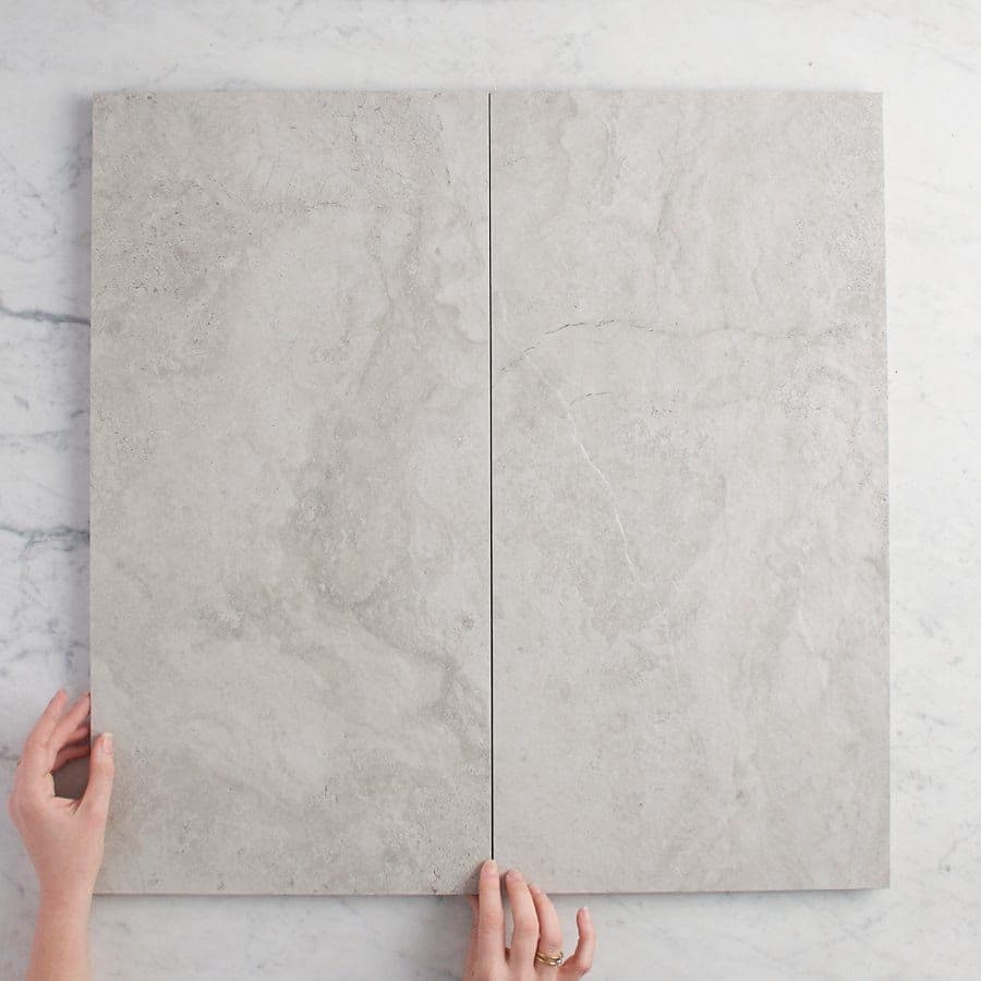 Byron Travertine Look Grey Matte