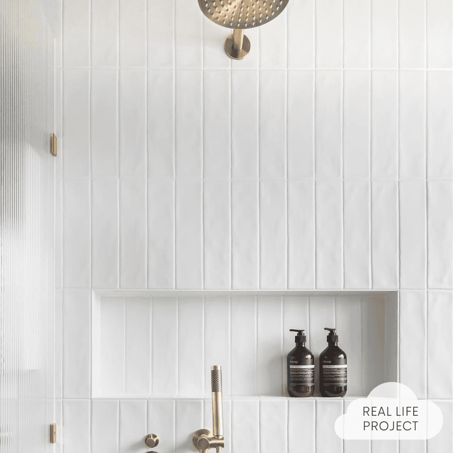 Newport Matte Subway White Tile