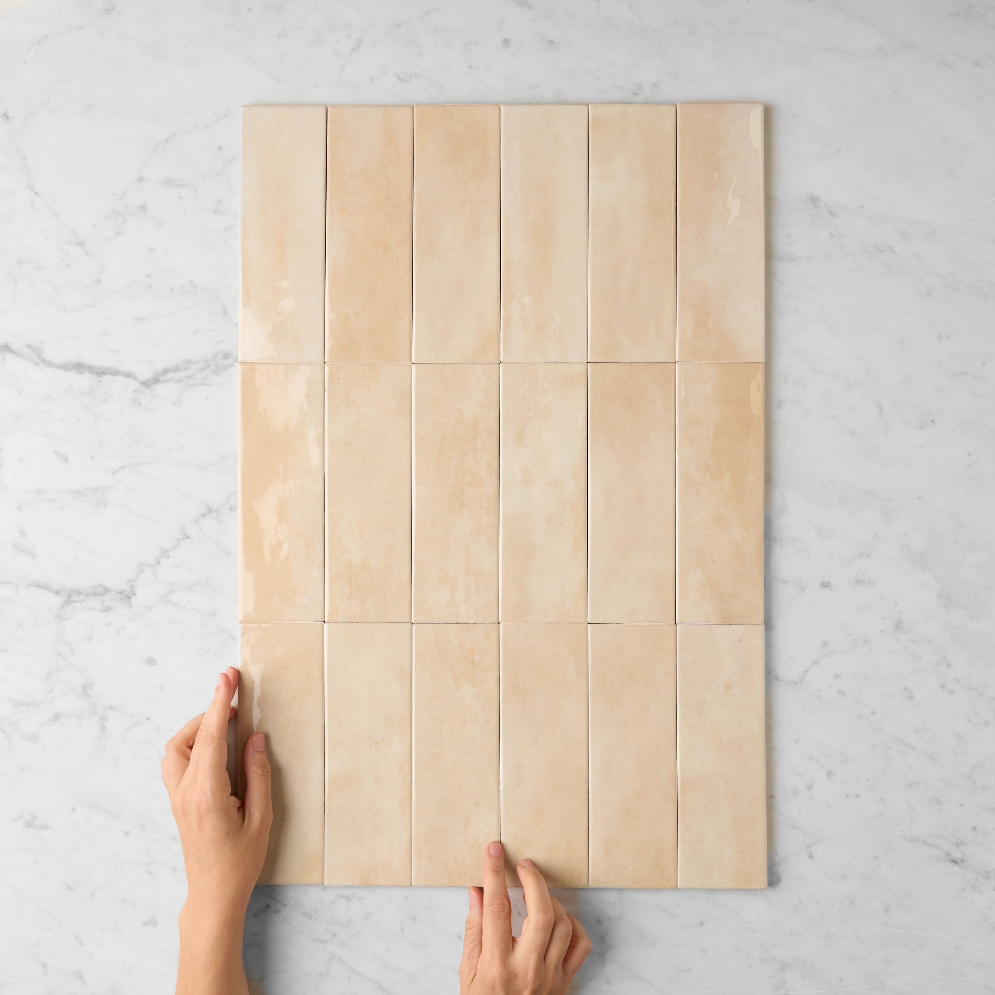 Stanmore Gloss Subway Bone Tile