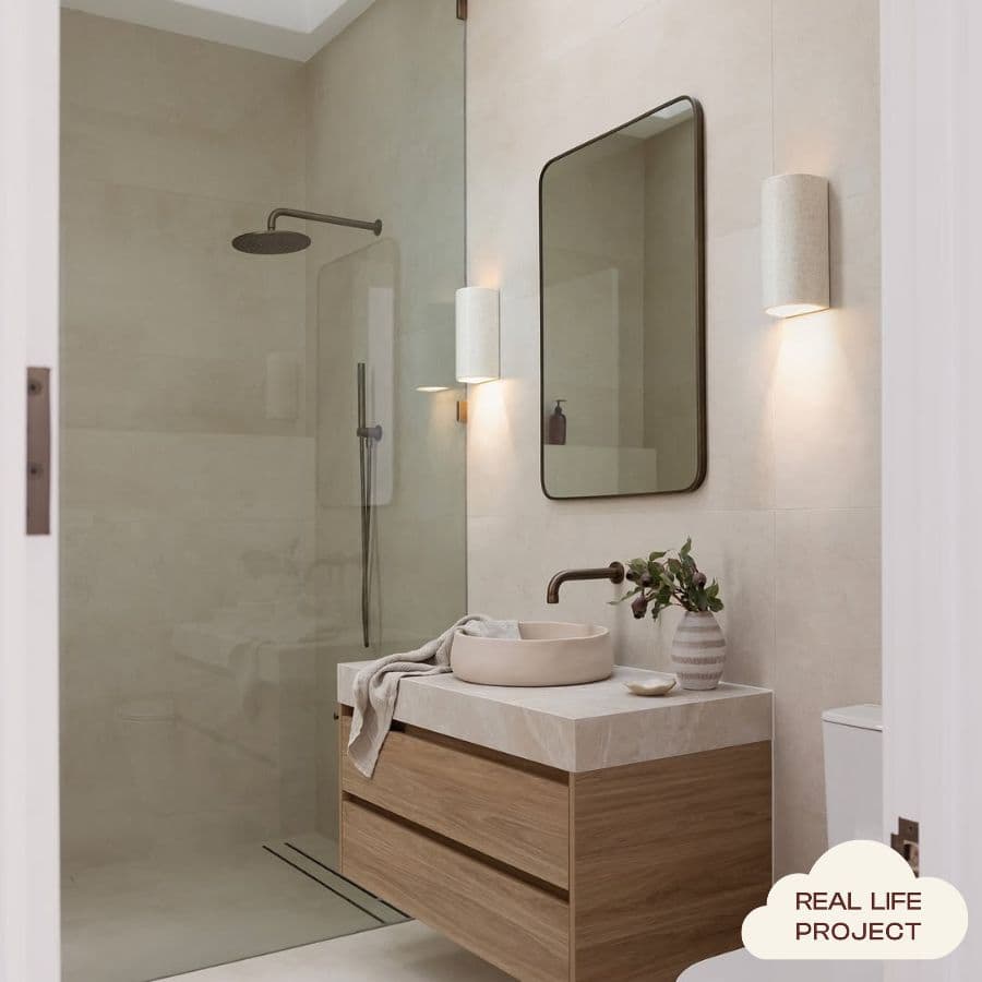 Rectangular Mirror Antique Brass