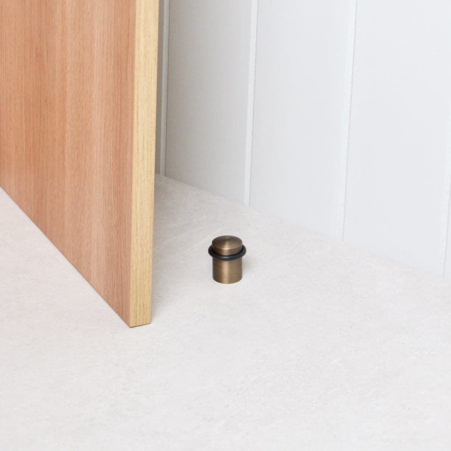 Door Stopper Antique Brass