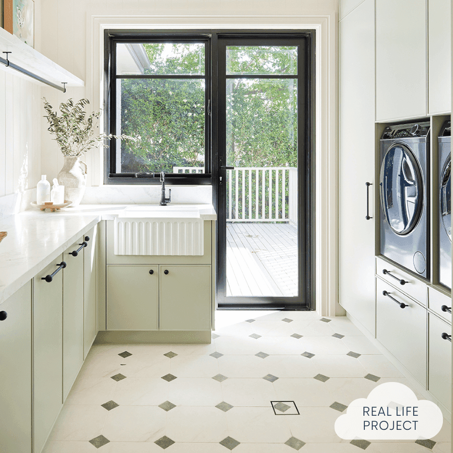 Dunmore Charcoal Stone Look Square Tile