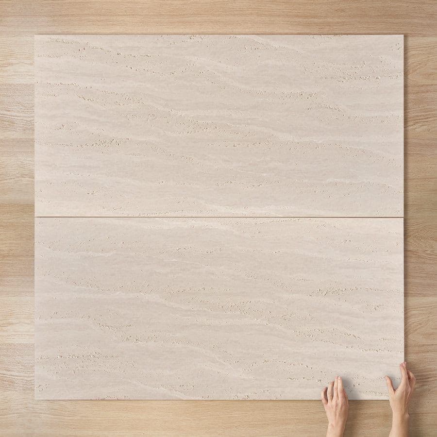 Kirribilli Travertine Look Beige Matte Tile