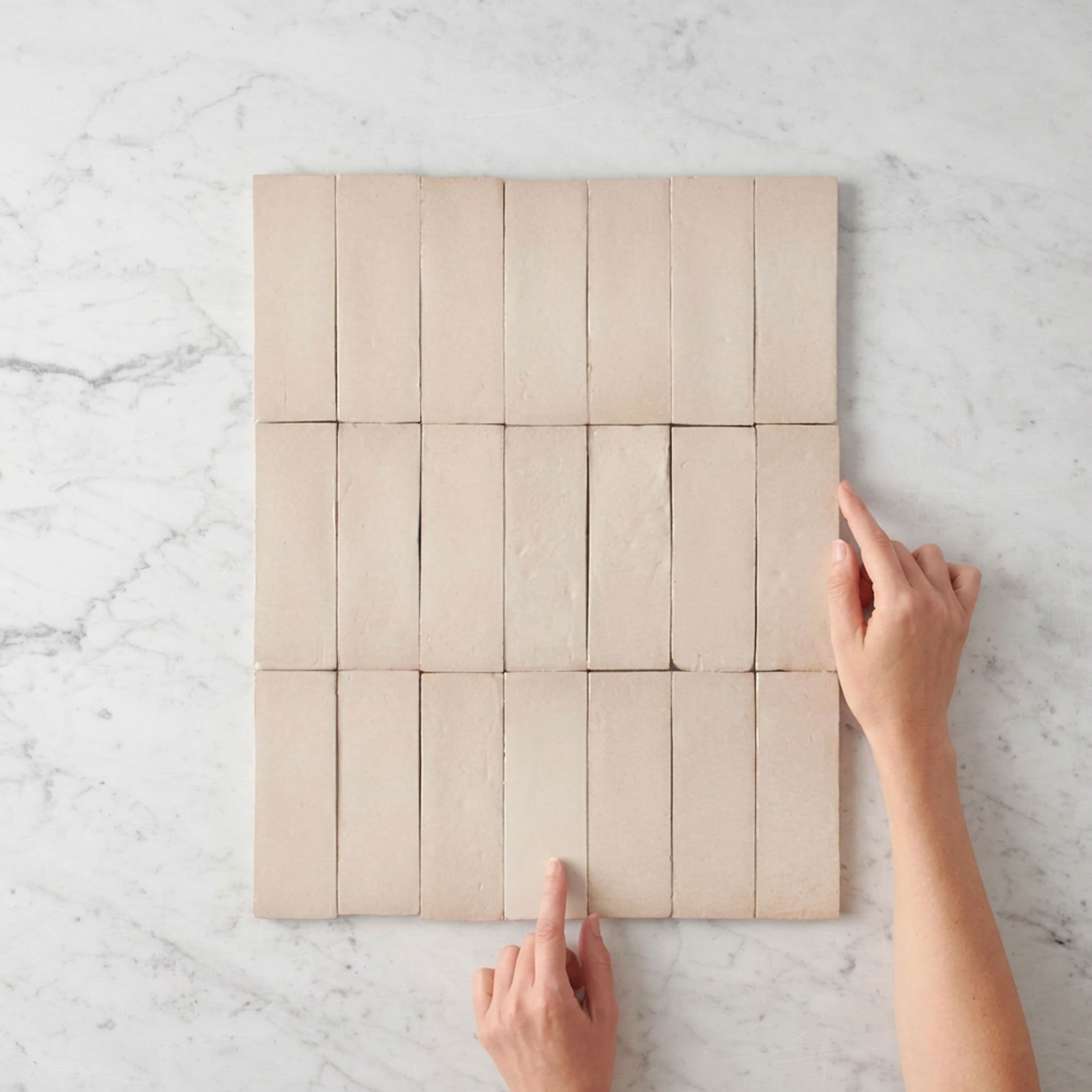 Noosa Gloss Zellige Taupe Tile